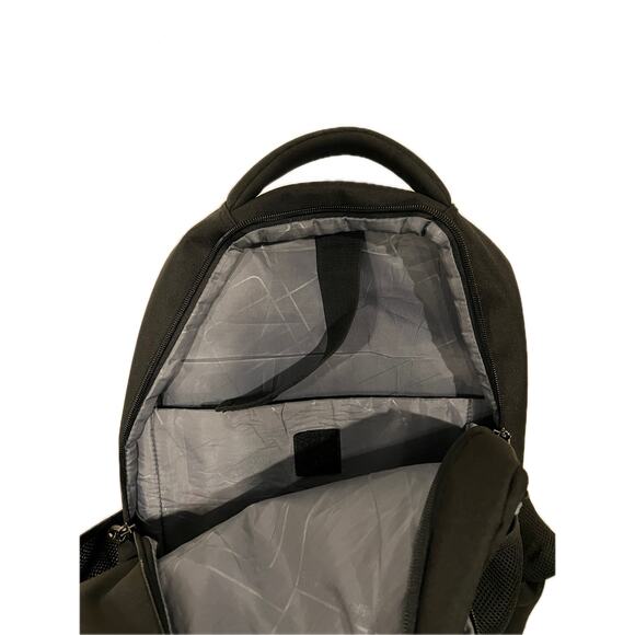 Bruno Cavalli Padded Computer Black Backpack - Picture 6 of 7